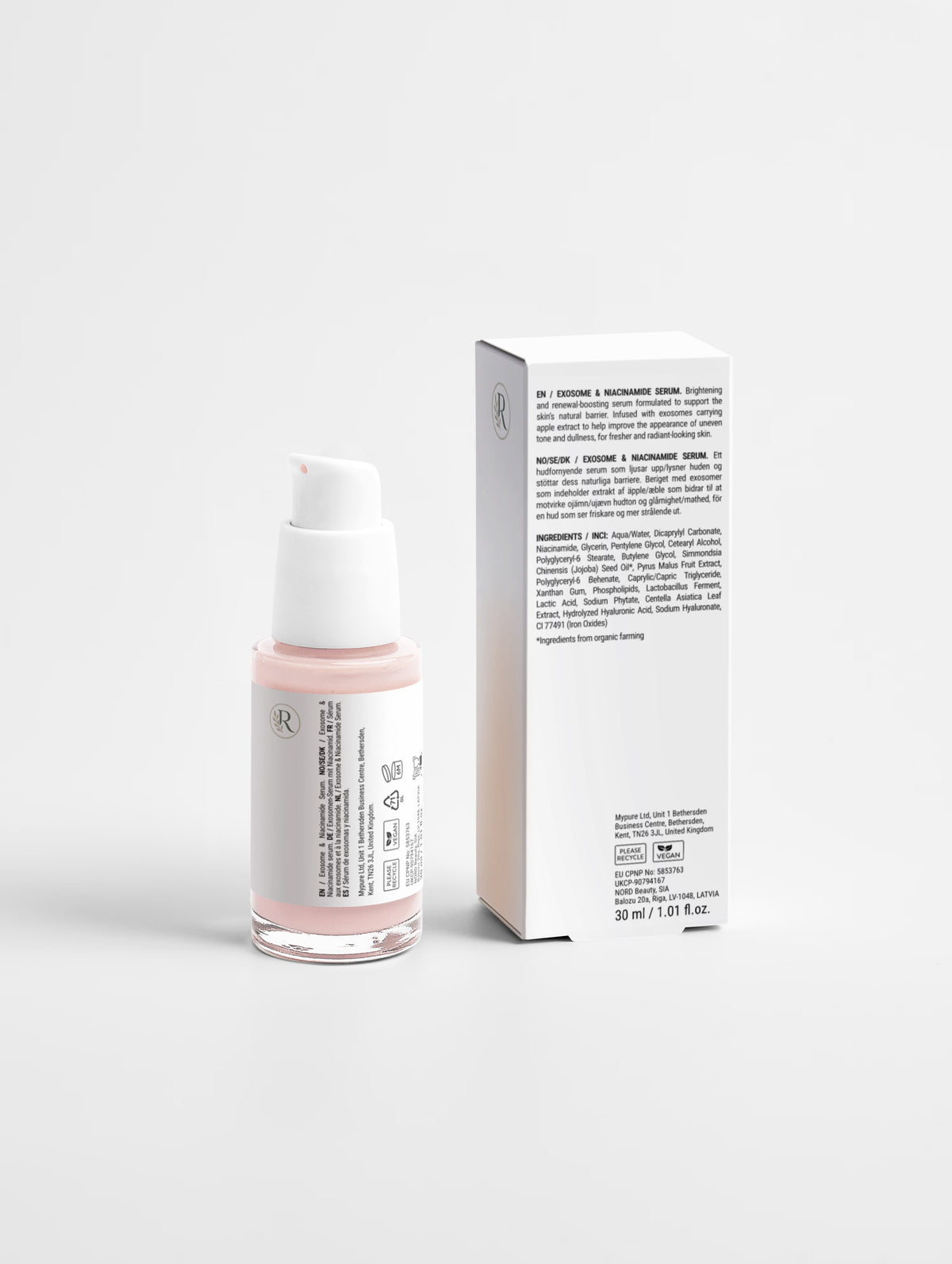 Exosom & Niacinamid Serum Anti-Aging parfümfrei vegan