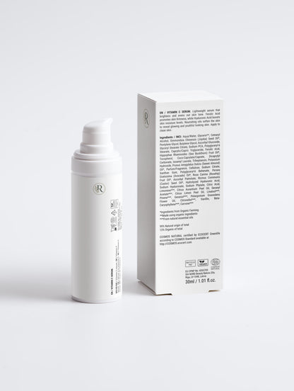 Vitamin C Serum Hyaluronsäure strahlender Teint vegan