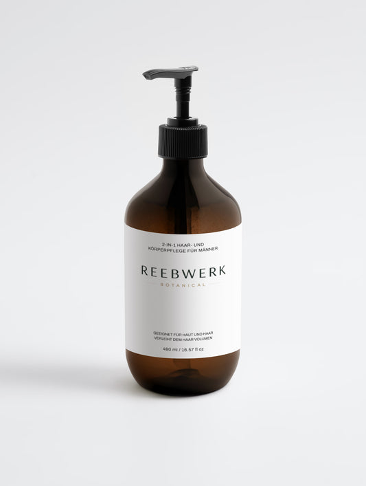 2-in-1 Shampoo & Duschgel für Männer vegan
