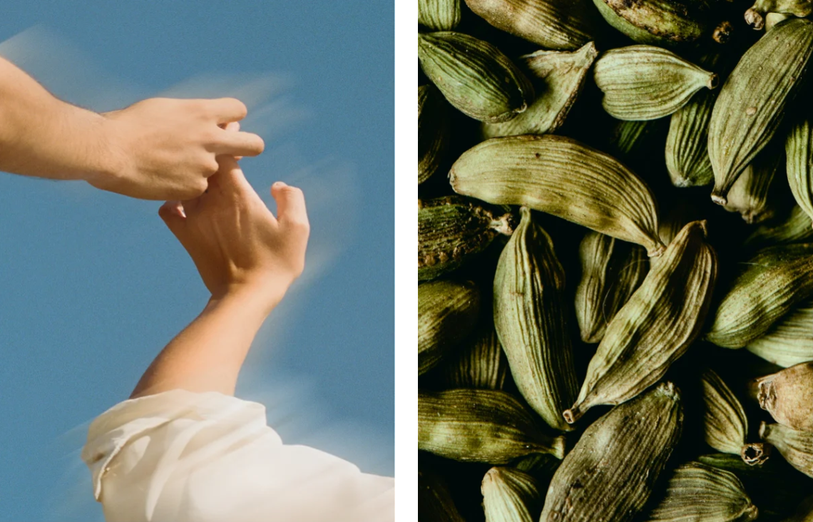 Handcreme Gewürze & Sandelholz für trockene Hände vegan