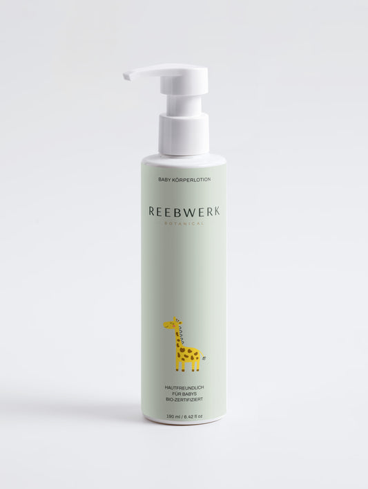 Baby Körperlotion für empfindliche Babyhaut bio