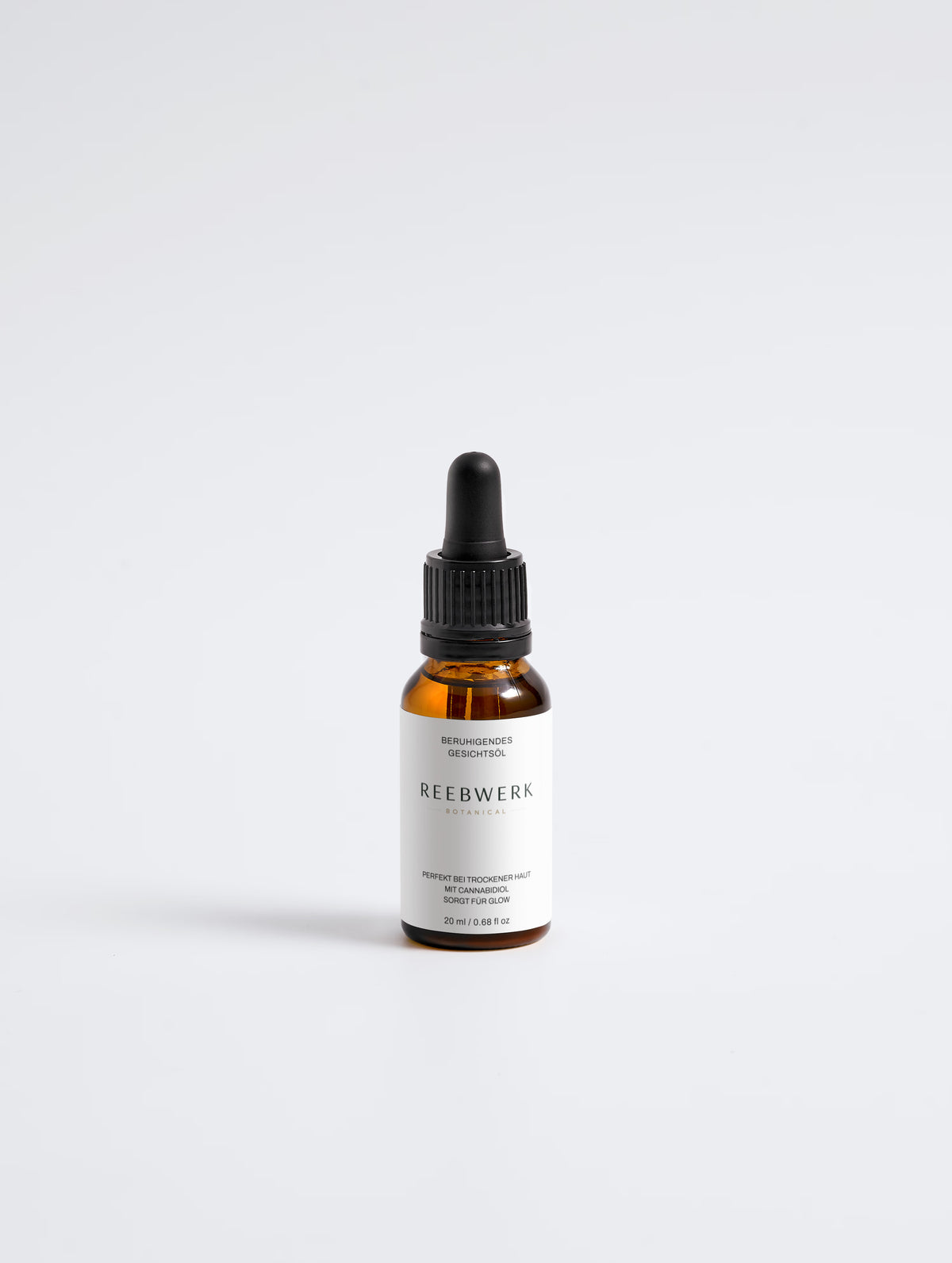 Gesichtsöl mit CBD beruhigend für trockene Haut bio