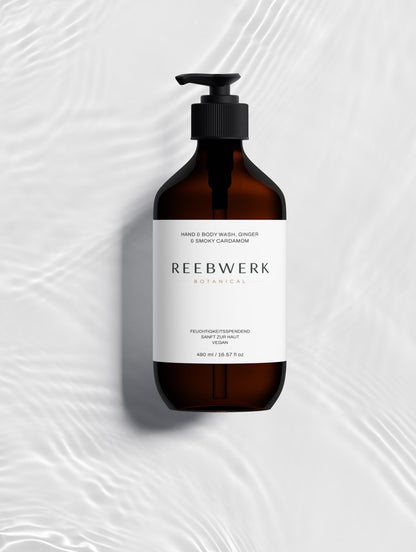 Hand & Body Wash Ingwer & Kardamom vegan