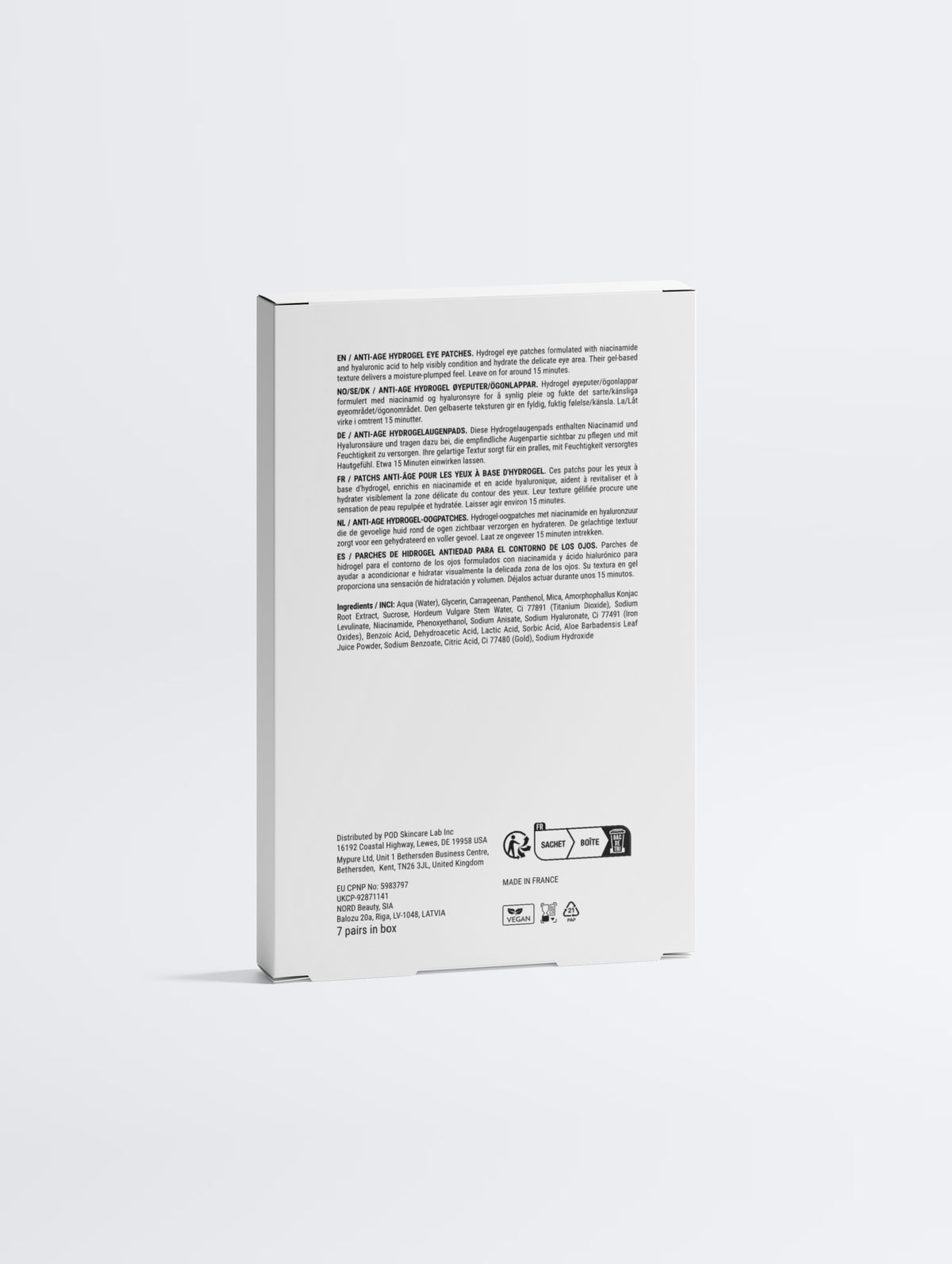 Anti-Age-Hydrogel-Augenpads