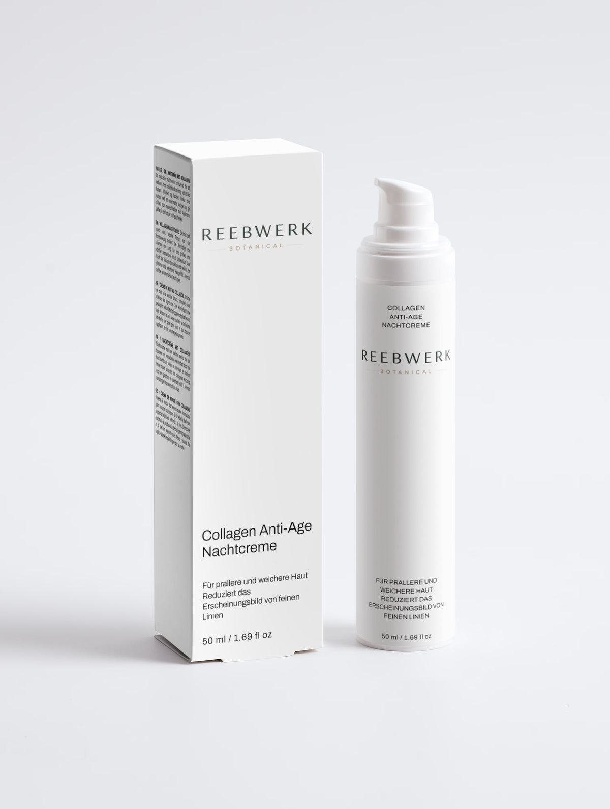 Collagen Nachtcreme Anti-Aging für reife Haut vegan