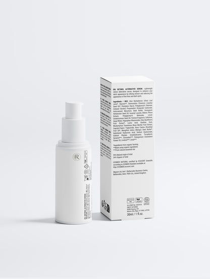 Anti-Aging Retinol Alternativserum mit Bidens Pilosa, vegan