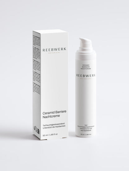 Ceramid Nachtcreme mit Hyaluronsäure vegan