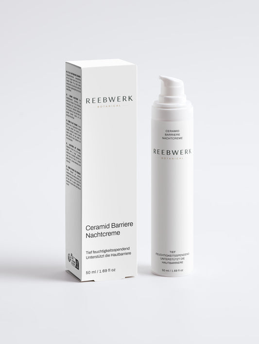 Ceramid Nachtcreme mit Hyaluronsäure vegan