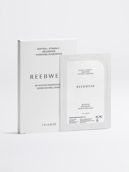 Koffein + Vitamin C – belebende Hydrogel-Augenpads