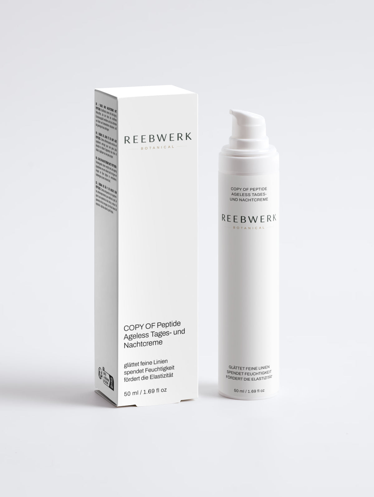 Anti-Aging Creme mit Peptiden Tag und Nacht vegan